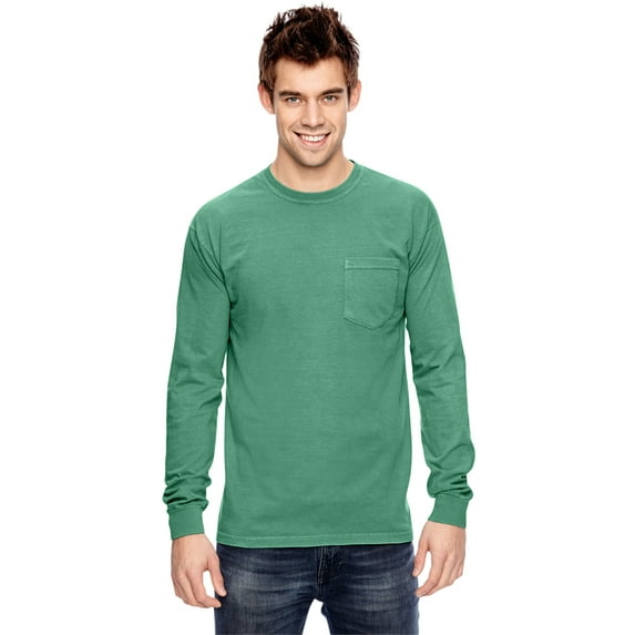 Comfort Colors Adult Heavyweight RS&nbsp;Long-Sleeve Pocket T-Shirt - C4410
