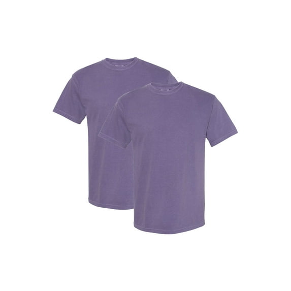 Comfort Colors Adult Heavyweight T-Shirt, 2-Pack, Grape, S