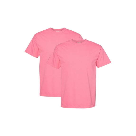 Comfort Colors Adult Heavyweight T-Shirt, 2-Pack, Peony, 4XL