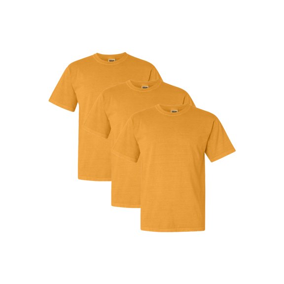 Comfort Colors Adult Heavyweight T-Shirt, 3-Pack, Citrus, M