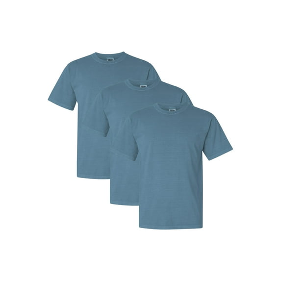 Comfort Colors Adult Heavyweight T-Shirt, 3-Pack, Ice Blue, 4XL