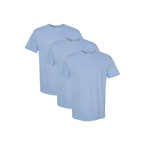 Comfort Colors Adult Heavyweight T-Shirt, 3-Pack, Washed Denim, M