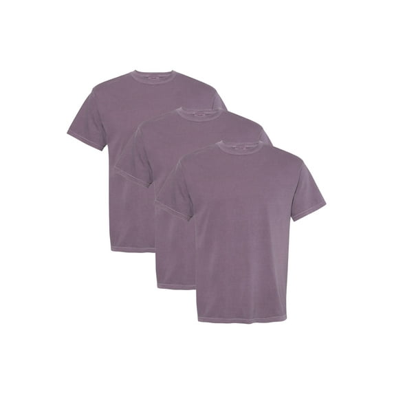 Comfort Colors Adult Heavyweight T-Shirt, 3-Pack, Wine, 2XL