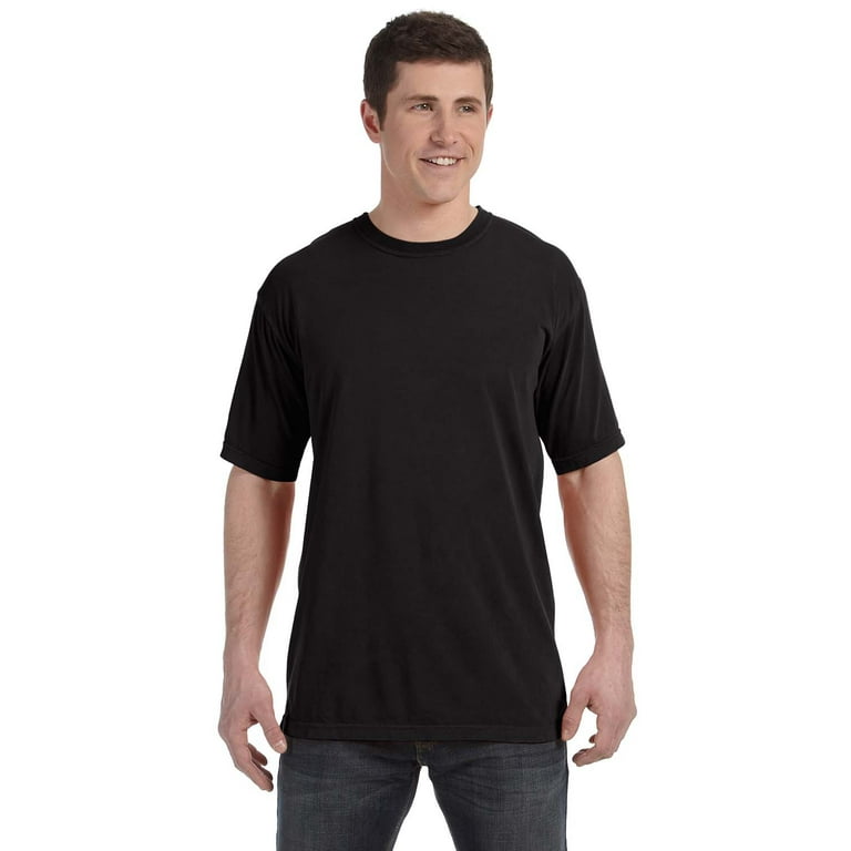 Black comfort colors shirt discount