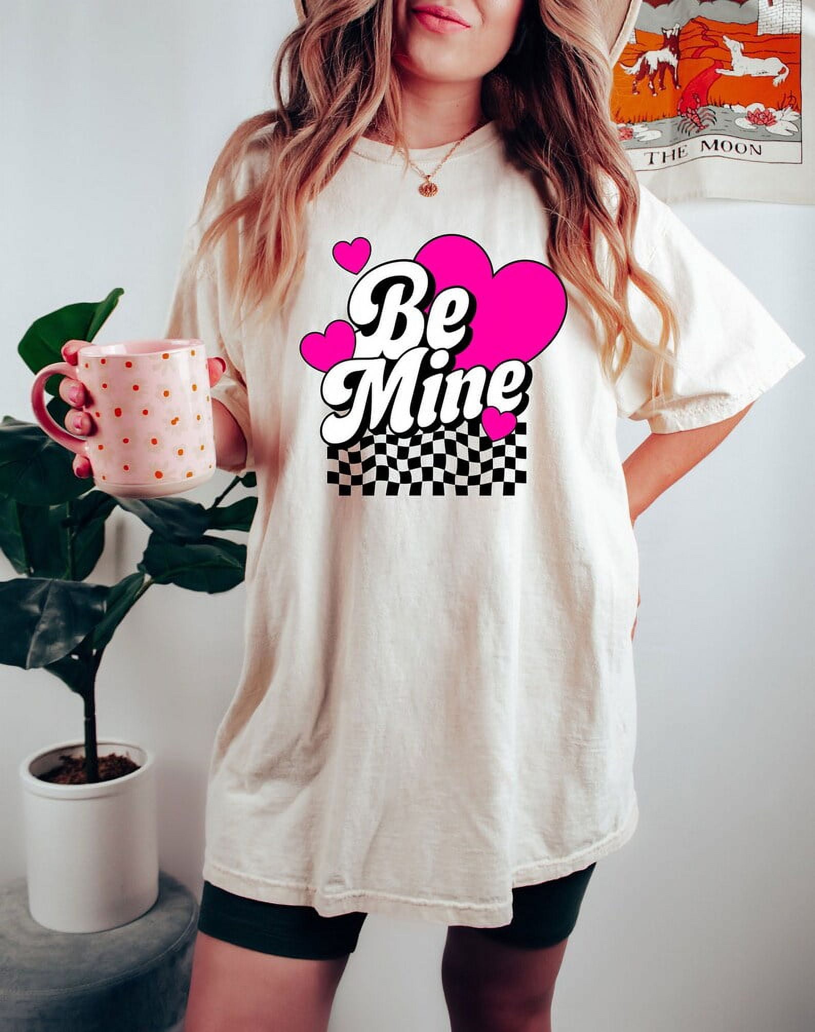 Comfort Colors Be Mine Retro Valentine Shirt, Valentine's Day Shirt