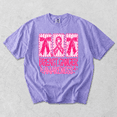 thumbnail image 1 of Comfort Colors® Breast Cancer Awareness T-Shirt, Pink Ribbon Bow Graphic Tee, October Support Shirt, S-4XL, 1 of 5