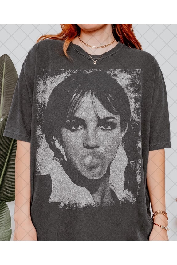 Comfort Colors Britney Spears bubble gum balloon Vintage T-Shirt, Vintage Britney Spears T-Shirt, Gift For Man & Women Unisex T-Shirt