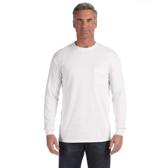 Comfort Colors C4410 Adult Heavyweight RS Long-Sleeve Pocket T-Shirt