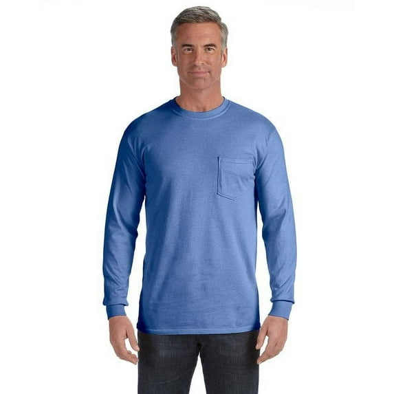 Comfort Colors C4410 Adult Heavyweight RS&nbsp;Long-Sleeve Pocket T-Shirt
