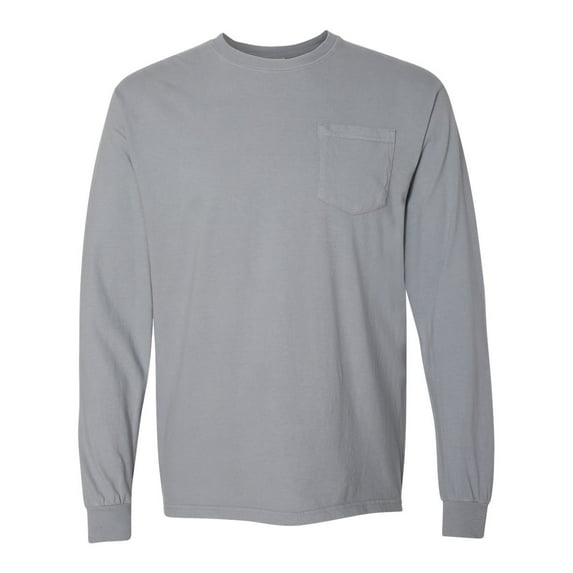 Comfort Colors C4410 Adult Heavyweight RS Long-Sleeve Pocket T-Shirt