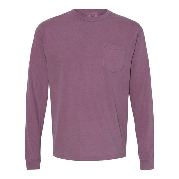 Comfort Colors C4410 Adult Heavyweight RS Long-Sleeve Pocket T-Shirt