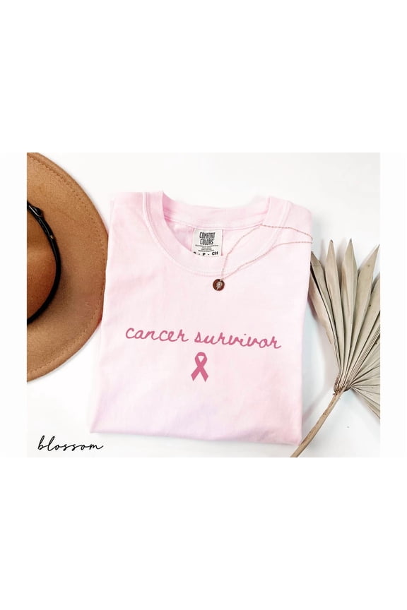Cancer Survivor Shirt, Pink Ribbon Awareness Tee, In October We Wear Pink, Breast Cancer Fighter Gift, Support Squad Shirt All Size S-3Xl
