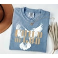 thumbnail image 1 of Comfort Colors Christian T-Shirt – Child of God Design with Dove | Bible Verse Faith Shirt, 1 of 8