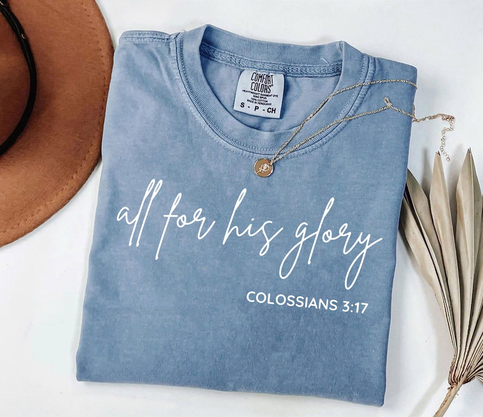 Be Still Bible Verse T Shirt Comfort Fit