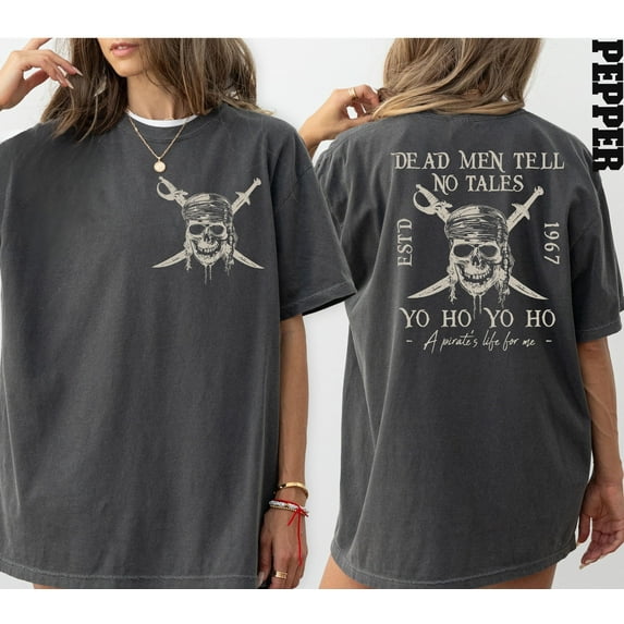 Retro Dead Men Tell No Tales Shirt, Vintage Pirates Shirt, Funny Shirt