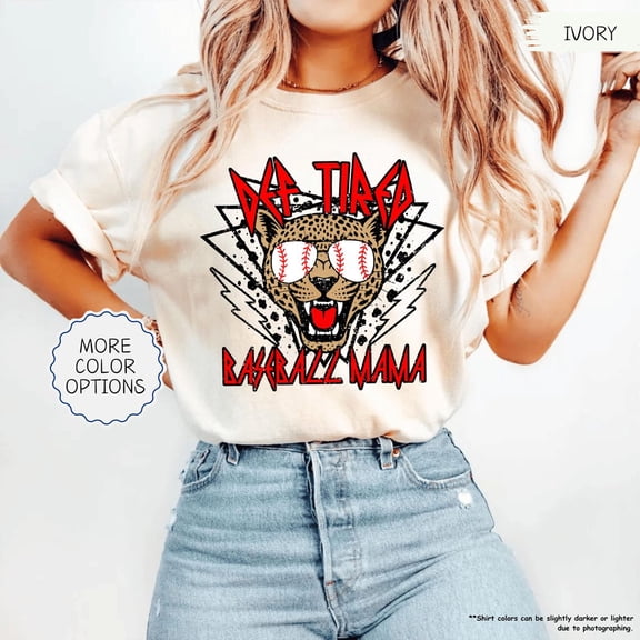 Def Tired Baseball Mama Shirt, Baseball Mom Tee, Baseball Lover Gift, Sports Mom Shirt, Game Day Baseball, Baseball Fan Gifts All Size S-3Xl