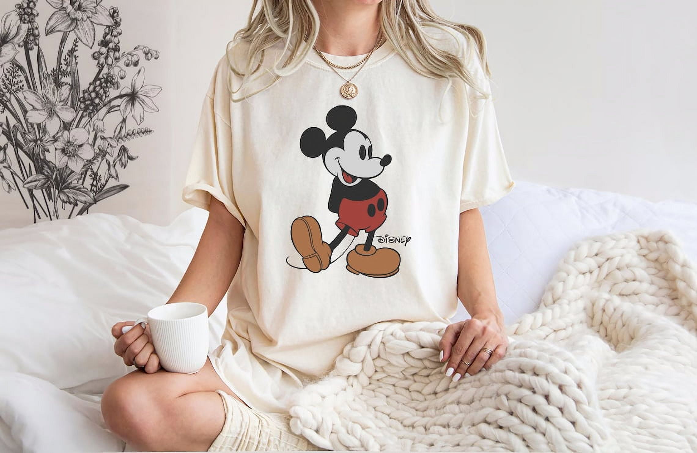 Comfort Colors Disney Classic Mickey Mouse Pose Shirt, Disneyland
