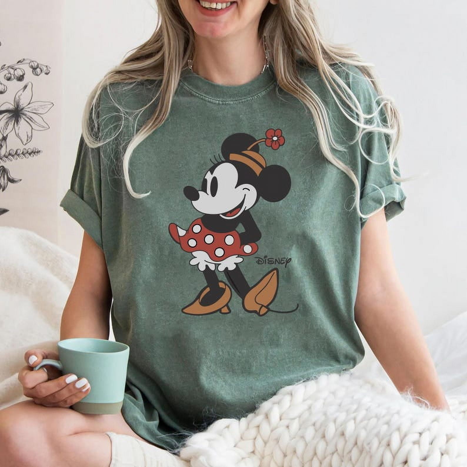 Comfort Colors Disney Classic Minnie Mouse Pose Shirt, Minnie Shirt ...