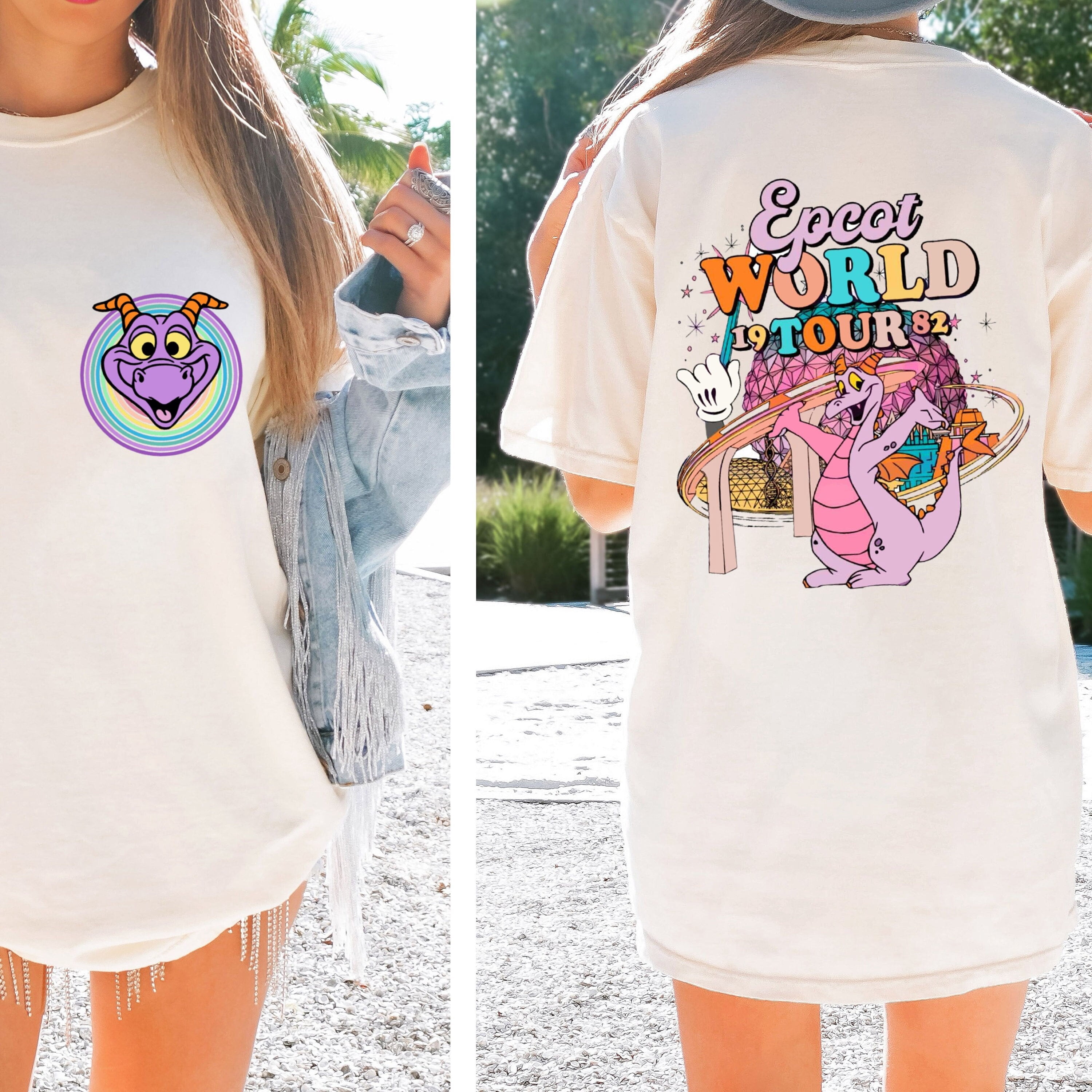 Comfort Colors® Disney Epcot World Tour Shirt, Figment 1982 Shirt ...