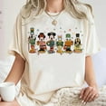thumbnail image 1 of Comfort Colors Disney Mickey and Friends Nutcracker Christmas T-Shirt, Party Tee, Very Merry Christmas Shirt, Disneyland Family Gift, 1 of 5