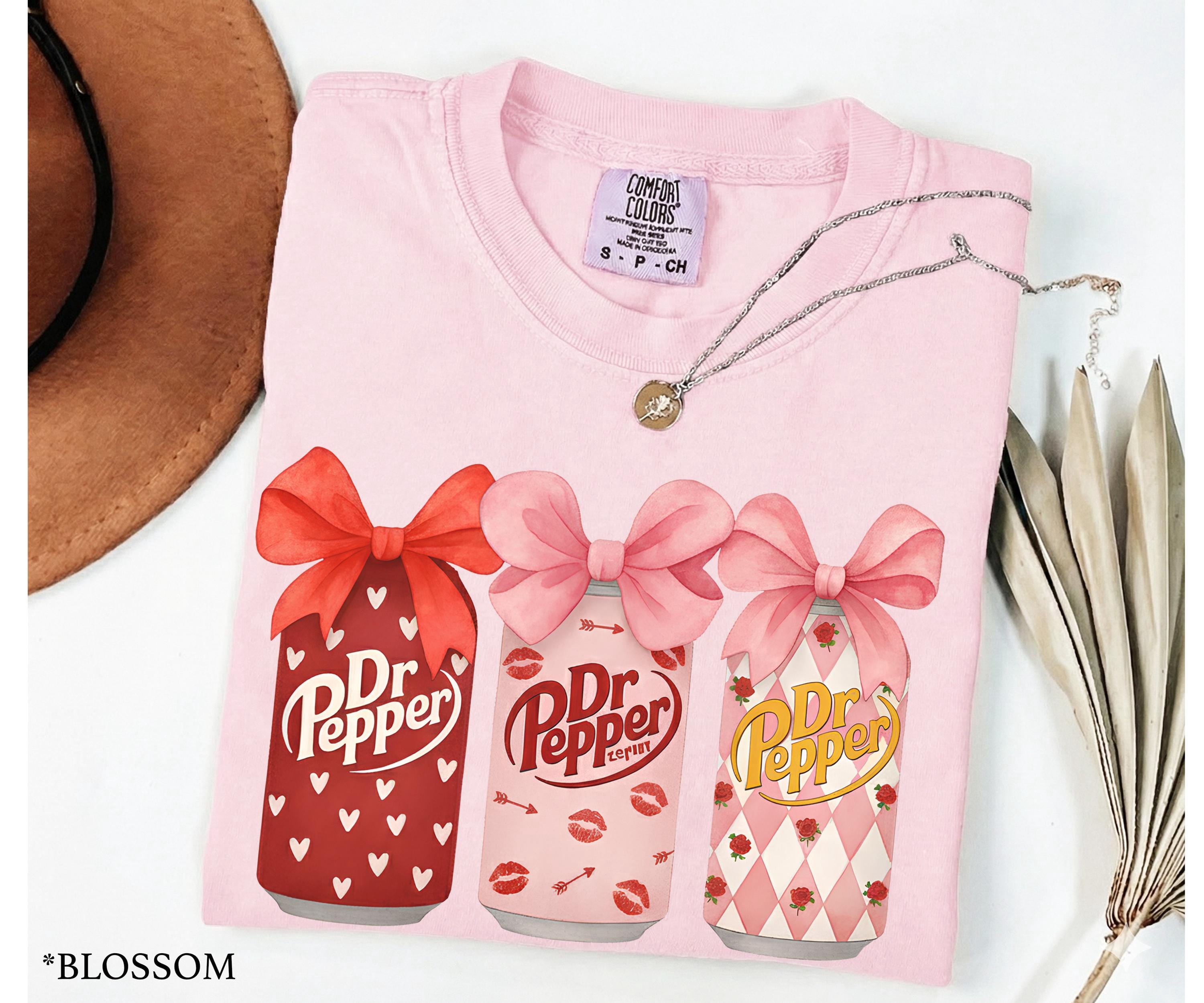 Comfort Colors® Dr Pepper Valentines Shirt, Soda Lover Shirt - Walmart.com