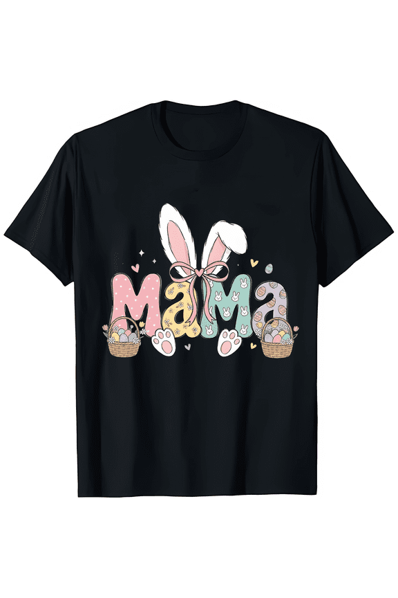 Comfort Colors Easter Mama TShirt, Easter Day T-Shirt, Happy Ester Mama Tee, Easter Gift for Mom, Easter Mom TShirt, Cute Easter Gift