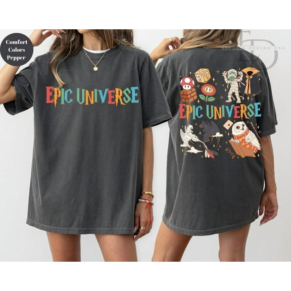 Comfort Colors Epic Universe Shirt, Family Universe Park Trip Shirt, Orlando Park Epic Universe Shirt Disney Group Tee, Disney Shirt