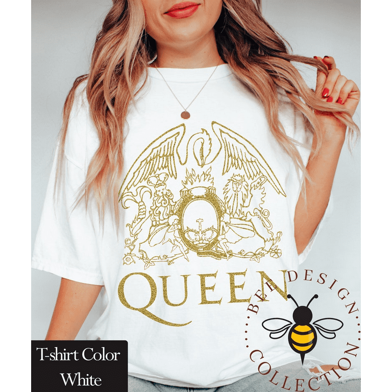 Queen band shirt womens online