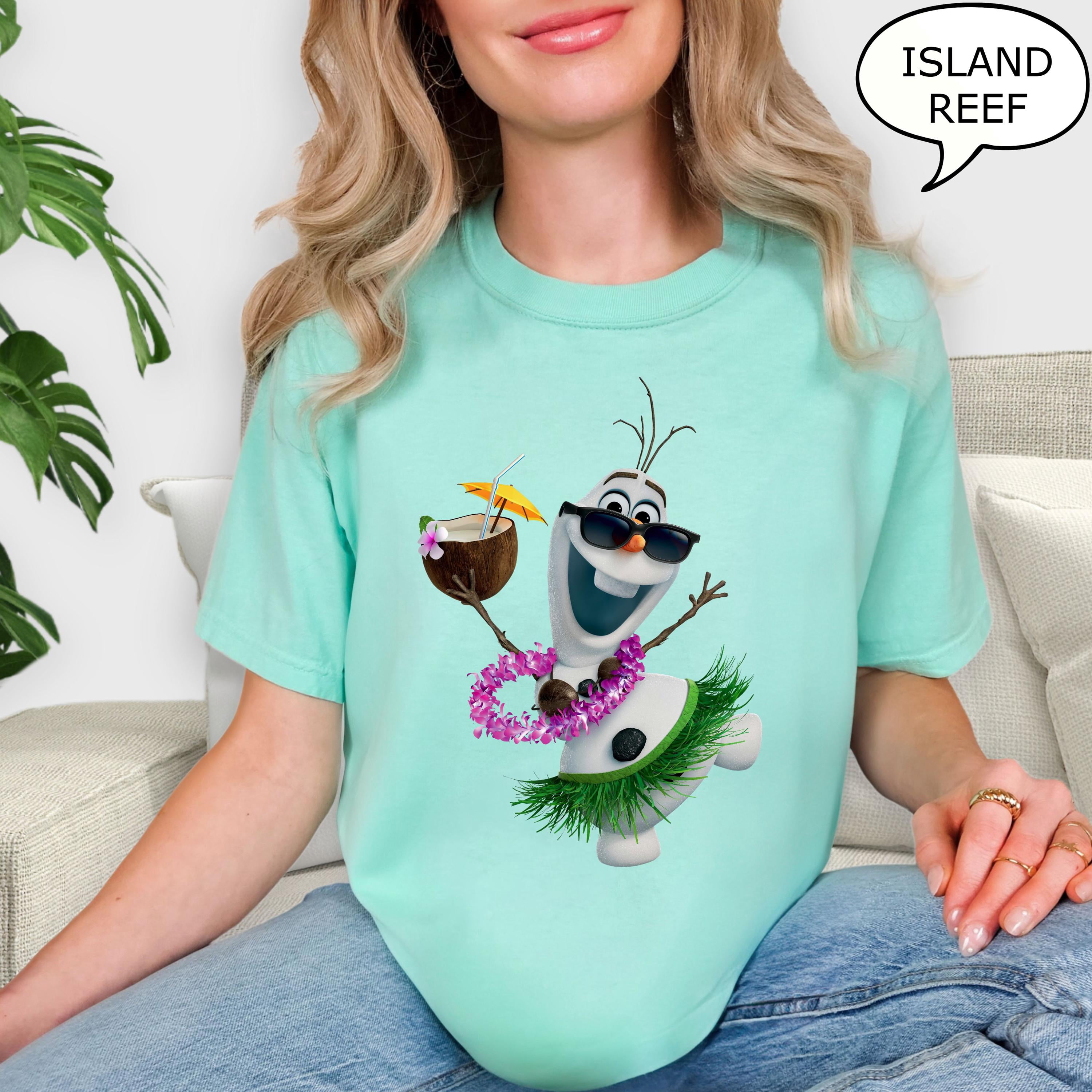 Comfort Colors® Funny Olaf T-Shirt, Disney Olaf Shirt, Summer Shirt ...