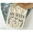 thumbnail image 1 of Comfort Colors Funny Six Seven Meme T-Shirt, Number Graphic Tee for Women and Men, Halloween Costume Top, 1 of 4