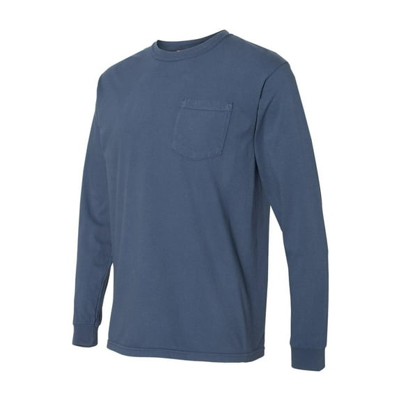 Comfort Colors - Garment-Dyed Heavyweight Long Sleeve Pocket T-Shirt - 4410