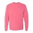 thumbnail image 1 of Comfort Colors Garment-Dyed Heavyweight Long Sleeve Pocket T-Shirt, 1 of 3
