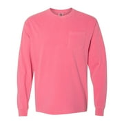Comfort Colors Garment-Dyed Heavyweight Long Sleeve Pocket T-Shirt
