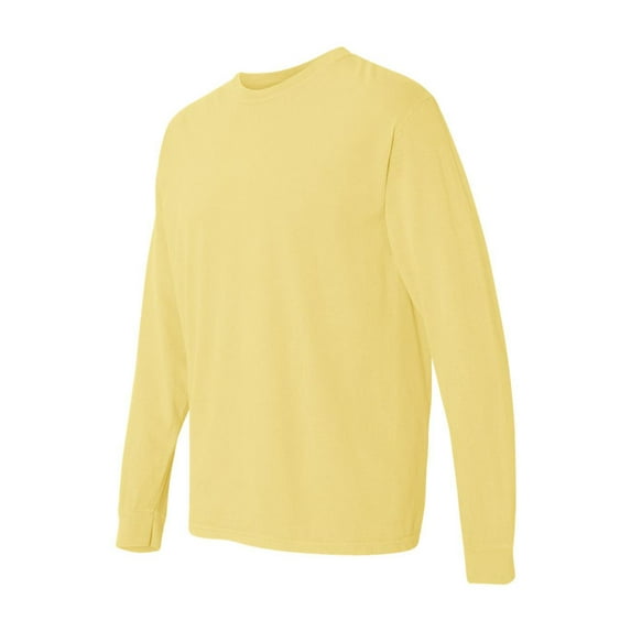Comfort Colors - Garment-Dyed Heavyweight Long Sleeve T-Shirt - 6014 - Butter