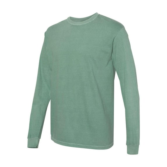 Comfort Colors - Garment-Dyed Heavyweight Long Sleeve T-Shirt - 6014 - Light Green