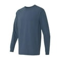 thumbnail image 1 of Comfort Colors - Garment-Dyed Heavyweight Long Sleeve T-Shirt - 6014 - Midnight, 1 of 3