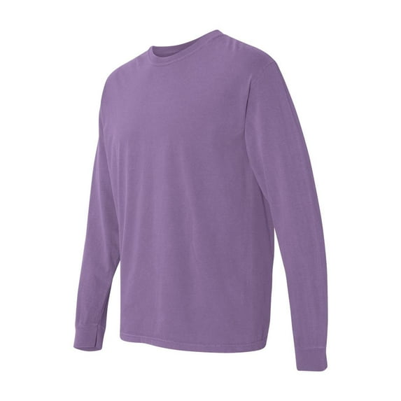 Comfort Colors - Garment-Dyed Heavyweight Long Sleeve T-Shirt - 6014 - Violet