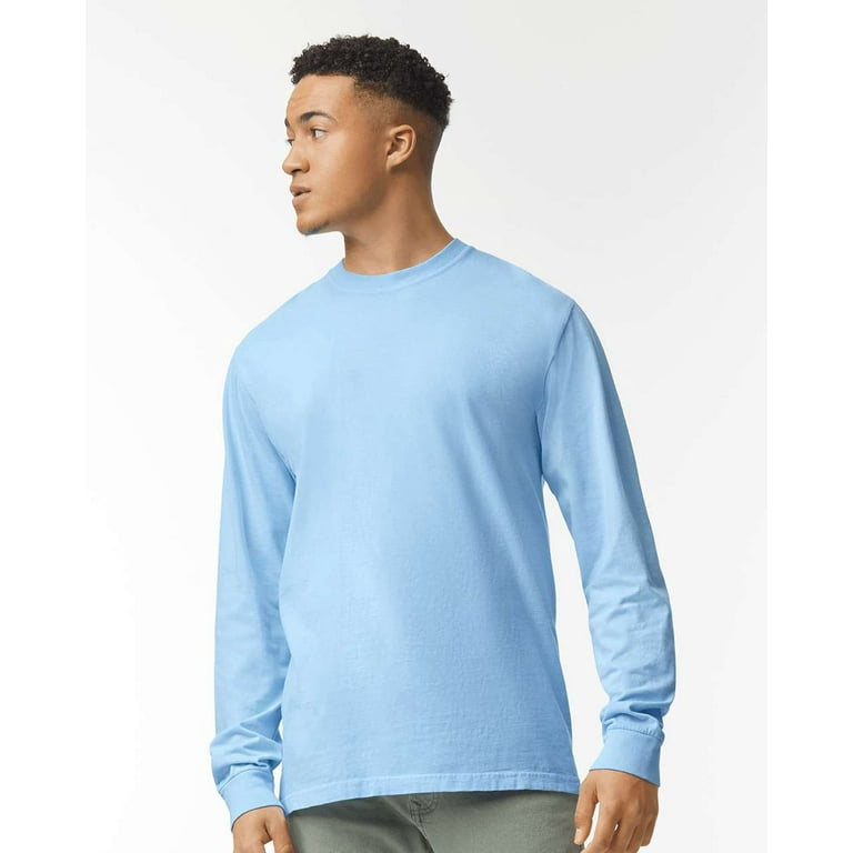 Bulk Order Garment Dyed Heavyweight Long Sleeve T Shirt by Comfort