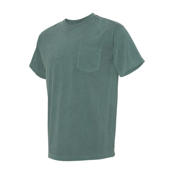 Comfort Colors - Garment-Dyed Heavyweight Pocket T-Shirt - 6030 - Blue Spruce