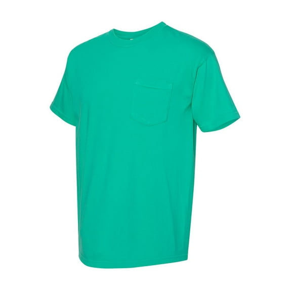 Comfort Colors - Garment-Dyed Heavyweight Pocket T-Shirt - 6030 - Island Green