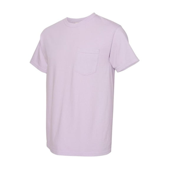 Comfort Colors - Garment-Dyed Heavyweight Pocket T-Shirt - 6030 - Orchid - Size: 3XL