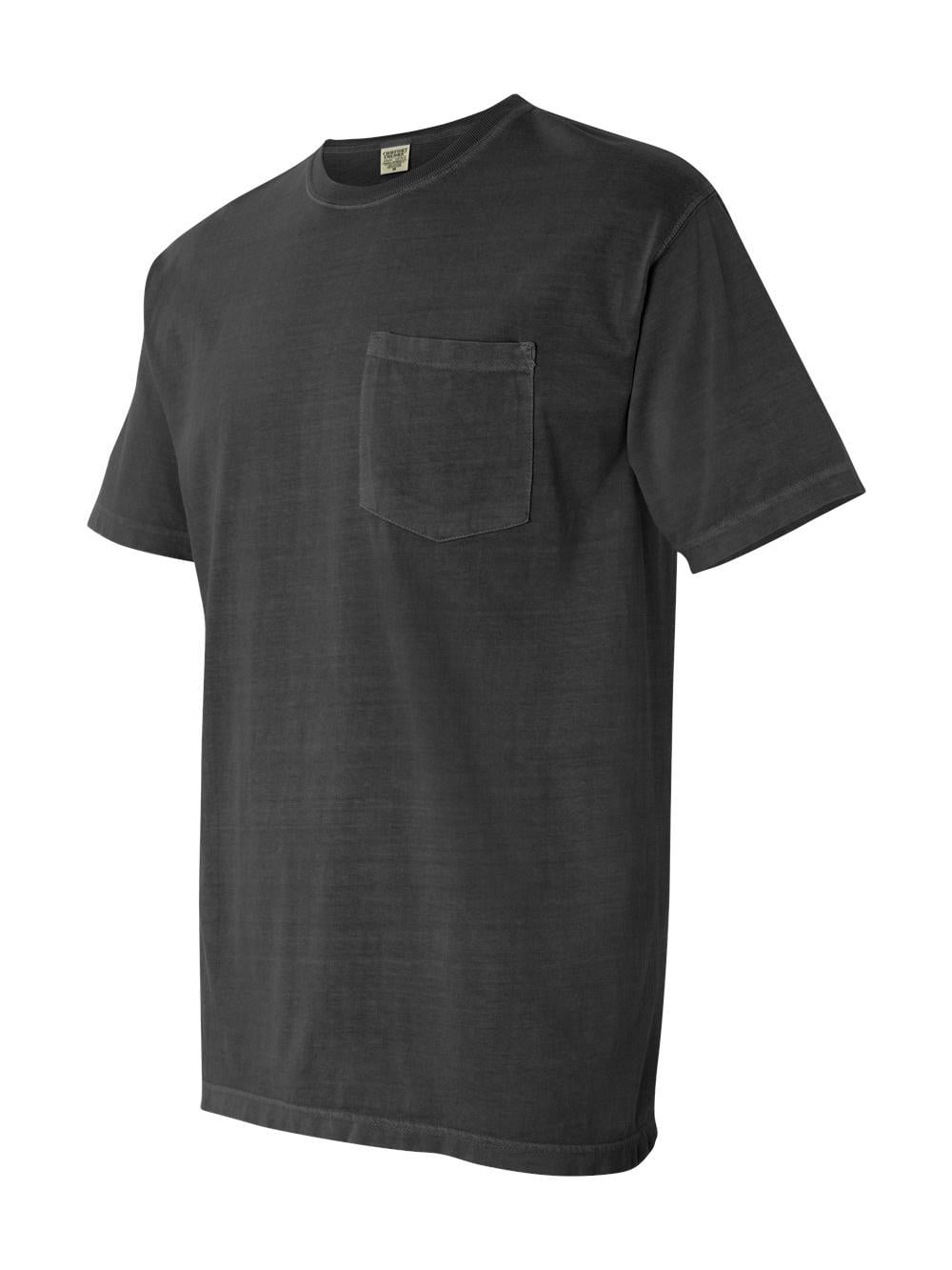 comfort colors men's adult short sleeve pocket tee style 6030
