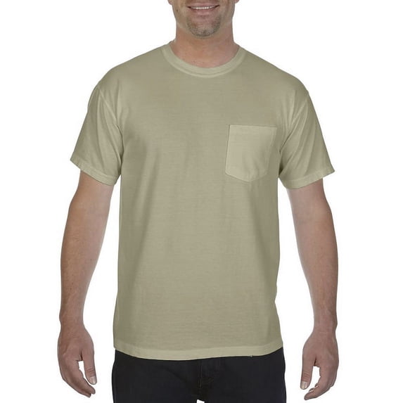 Comfort Colors - Garment-Dyed Heavyweight Pocket T-Shirt - 6030 - Sandstone