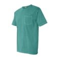 thumbnail image 1 of Comfort Colors - Garment-Dyed Heavyweight Pocket T-Shirt - 6030 - Seafoam - Size: L, 1 of 3