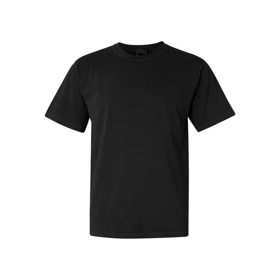 Comfort Colors - Garment-Dyed Heavyweight T-Shirt - 1717 - Black - Size: XL