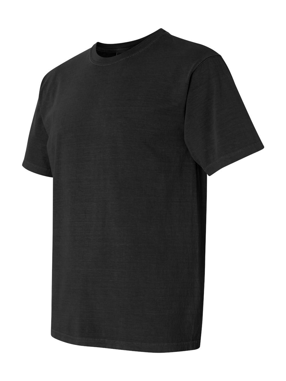 Comfort Colors - Garment-Dyed Heavyweight T-Shirt - 1717 - Black - Size ...