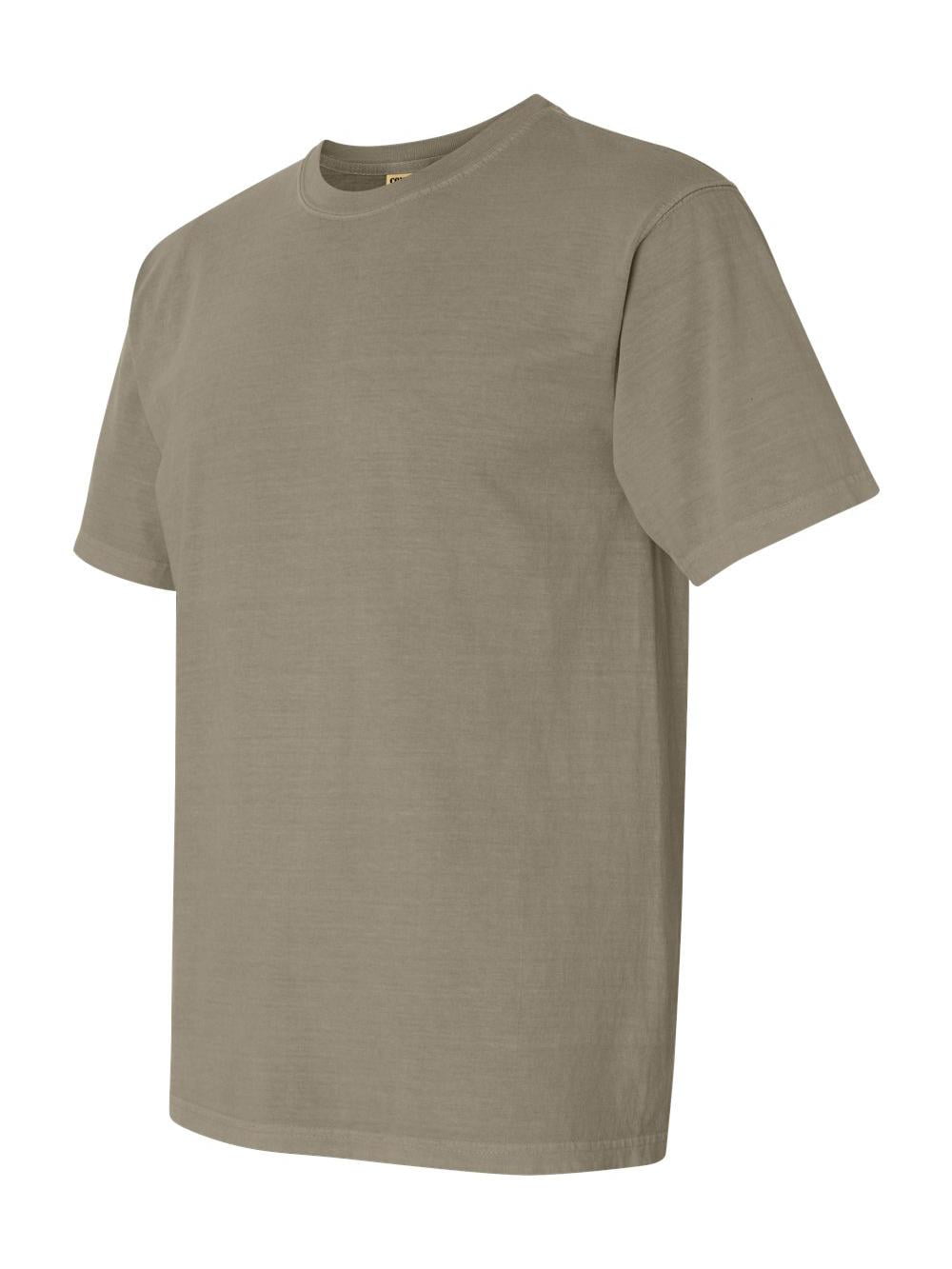 Comfort Colors Garment-Dyed Heavyweight T-Shirt, Khaki, 100