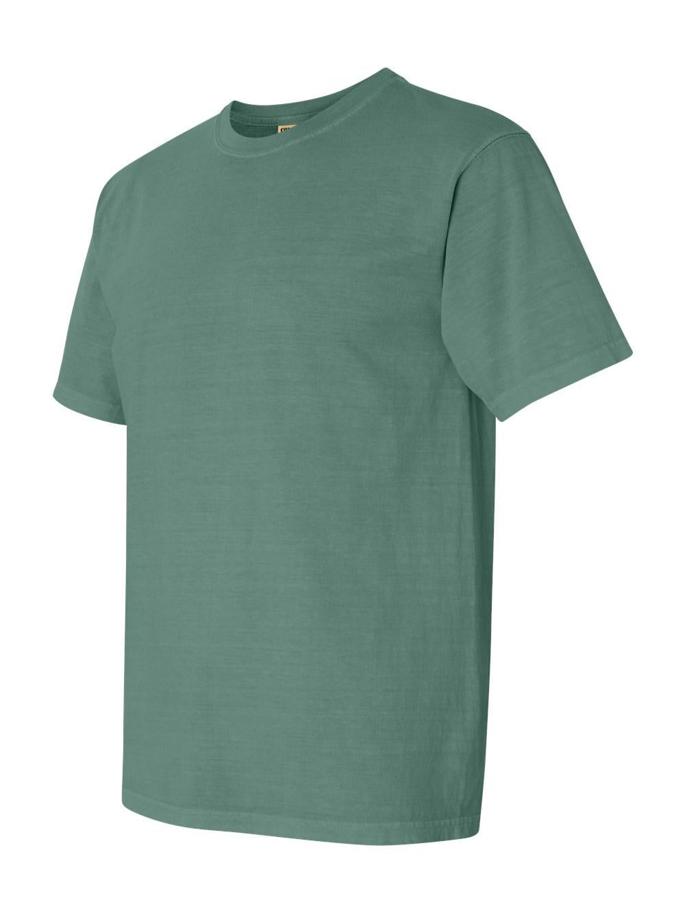 Comfort Colors Pigment-Dyed T-Shirt - 1717 Style, Light Green, Large, 100% Ringspun Cotton - View #5