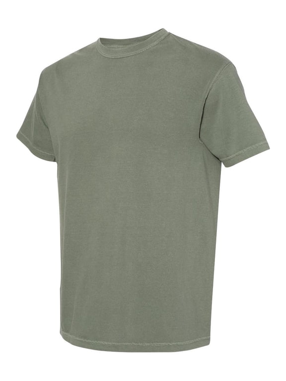 Comfort Colors - Garment-Dyed Heavyweight T-Shirt - 1717 - Moss - Size: S