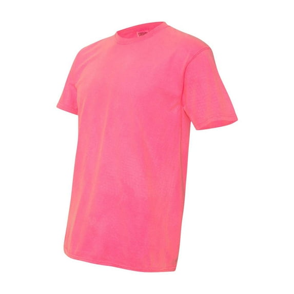 Comfort Colors - Garment-Dyed Heavyweight T-Shirt - 1717 - Neon Pink - Size: XL